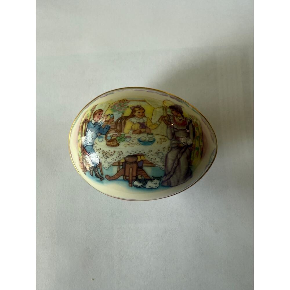 Lenox Egg Collectible 1989 Victorian Easter Eggs No Box